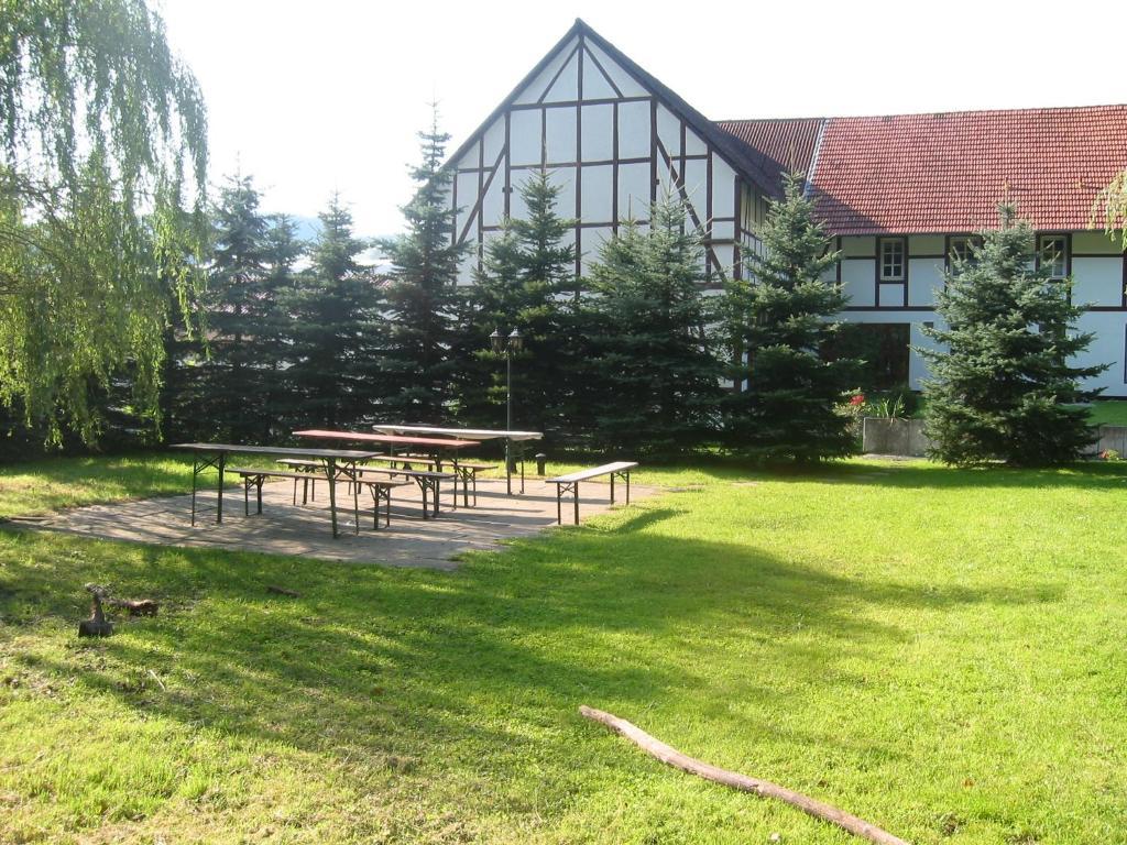 Landhotel & Restaurant Gutsherrn-Klause Dankerode  Kültér fotó